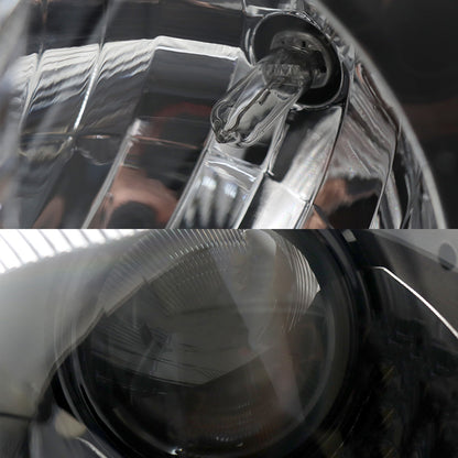 Fit for Volvo VNL/VNM Headlight Assembly Black With Turn Signal