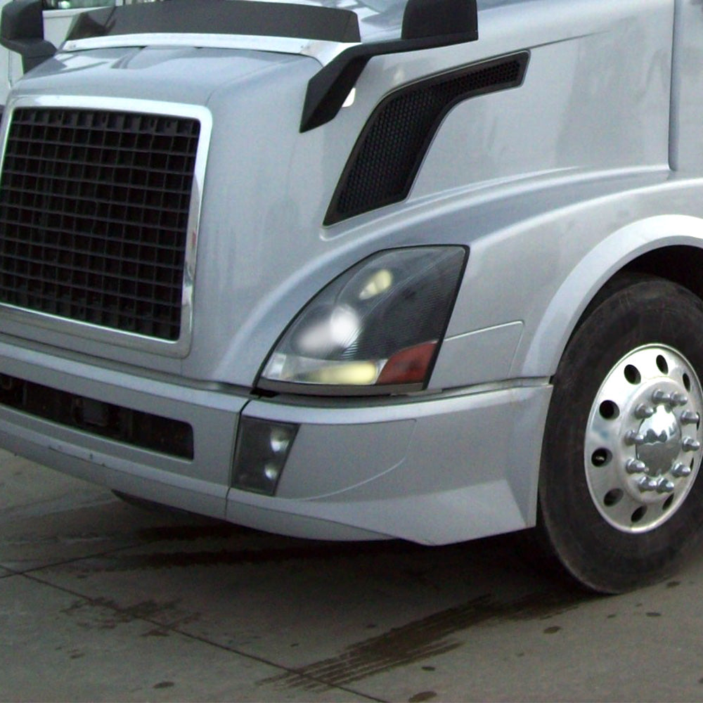 Fit for Volvo VNL/VNM Headlight Assembly Black With Turn Signal