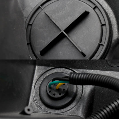 Compatible With Volvo VNL Headlight Assembly Chrome With Turn Signal