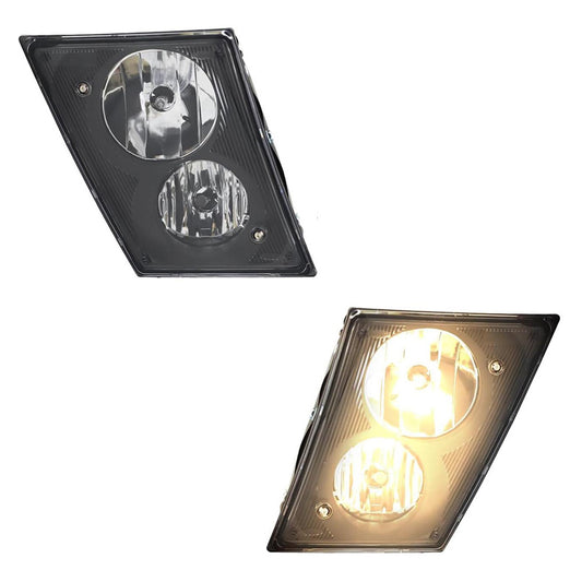 Compatible With Volvo VN/VNL Fog Lights Replacement Halogen Lamps 2Pcs