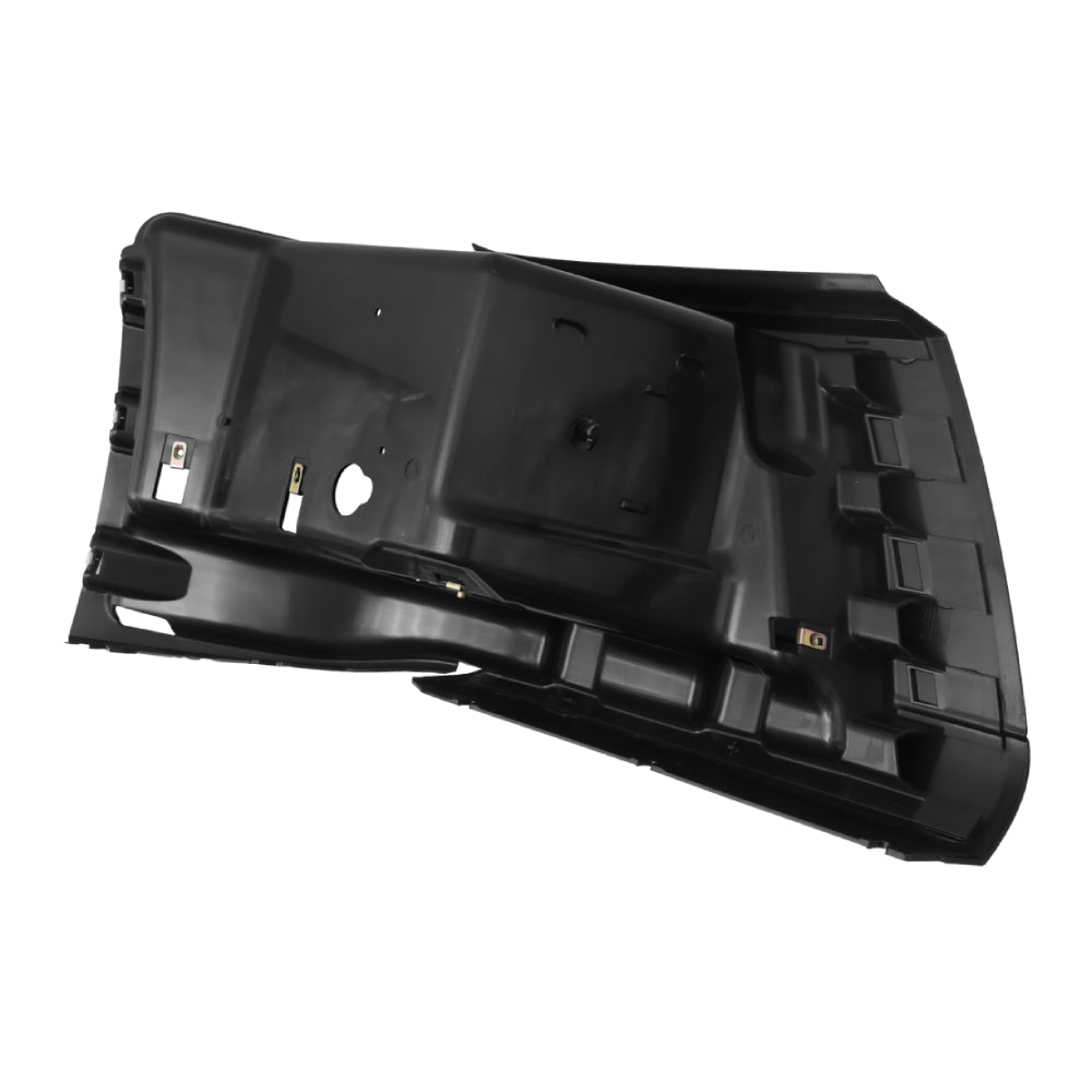 Black Corner Side Bumper Compatible With 2018+ Volvo VNL With Fog Light Hole Right Passenger Side