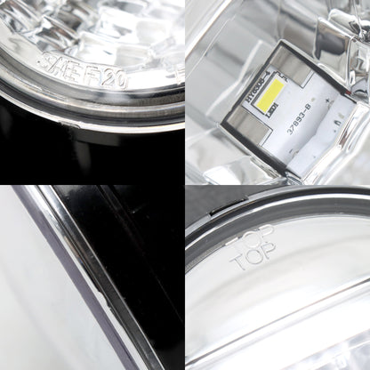 Chrome LED Fog Lights Compatible With Volvo VNR VNR300 VNR400 VNR640 2018-2020