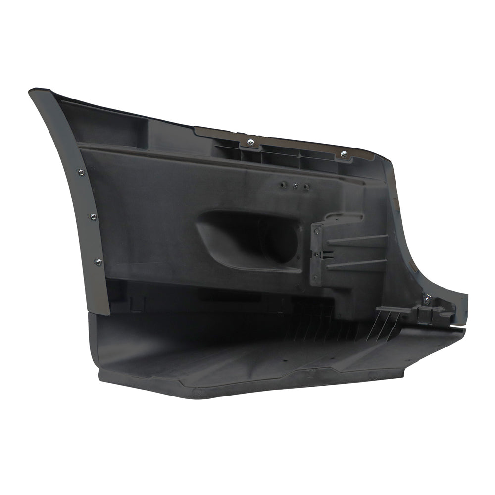 Bumper End Cover Without Fog Light Hole Compatible With Freightliner Cascadia 2008-2017 Driver Side