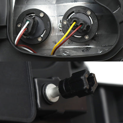 Fit for Freightliner M2 2004-2013 Headlight Assembly Chrome Pair