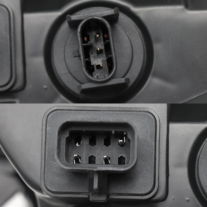 Fit for Freightliner M2 2004-2013 Headlight Assembly Chrome Pair