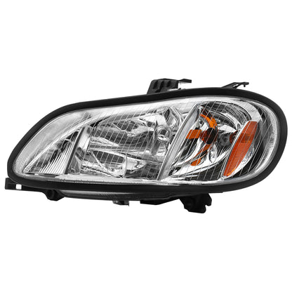 Fit for Freightliner M2 2004-2013 Headlight Assembly Chrome Pair