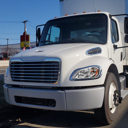 Fit for Freightliner M2 2004-2013 Headlight Assembly Chrome Pair