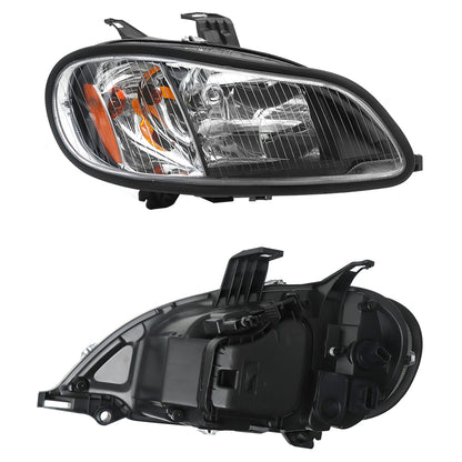 Fit for Freightliner M2 2004-2013 Headlight Assembly Black