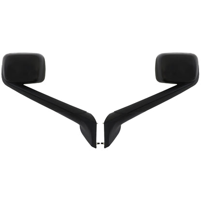 Fit for Freightliner Cascadia 2018-2021 Black Hood Mirrors