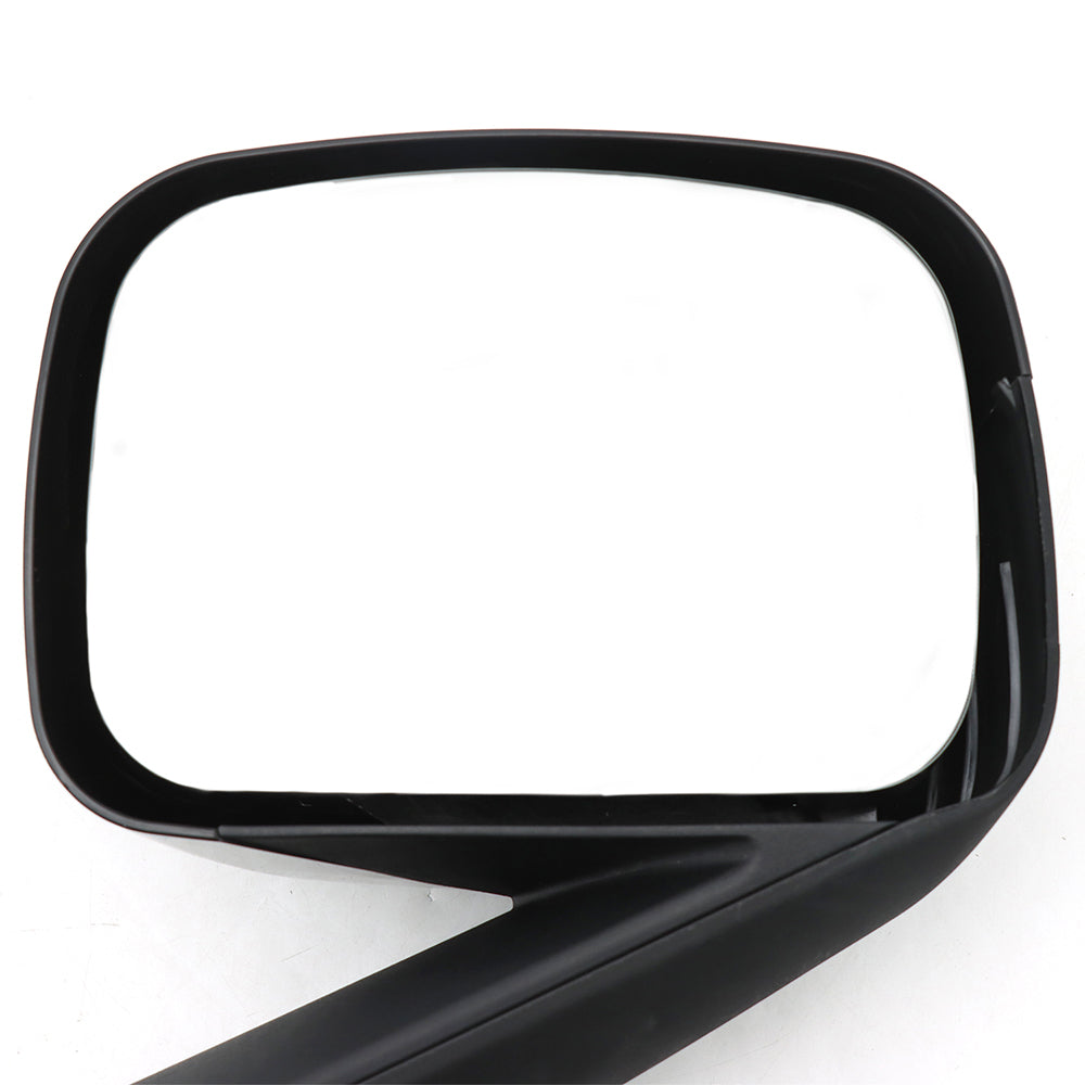 Fit for Freightliner Cascadia 2018-2021 Black Hood Mirrors