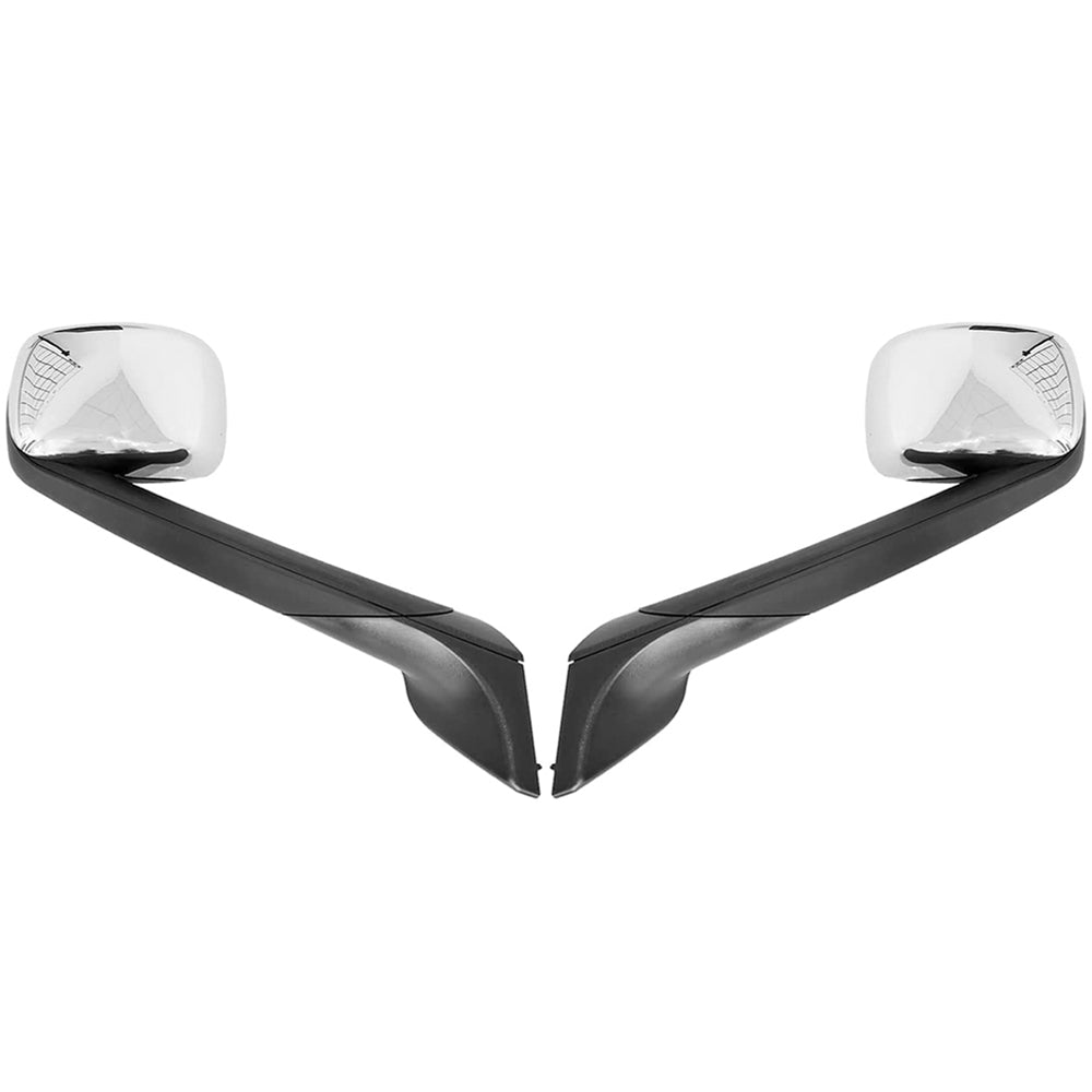 Fit for Freightliner Cascadia 2018-2021 Chrome Hood Mirrors