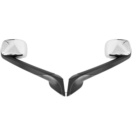Fit for Freightliner Cascadia 2018-2021 Chrome Hood Mirrors