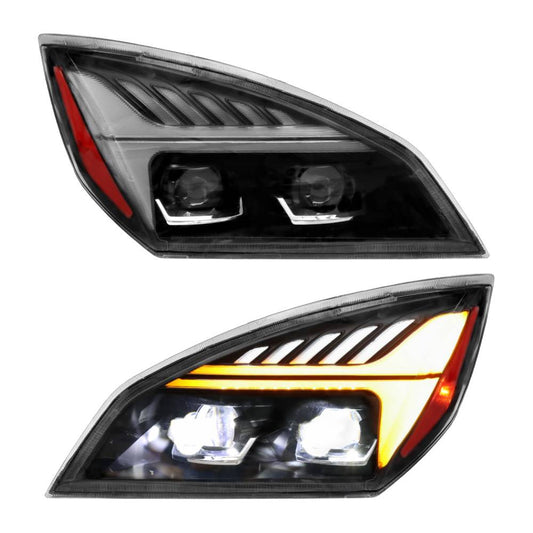 Full LED Headlights Assembly Compatible With Freightliner Cascadia 2018+
