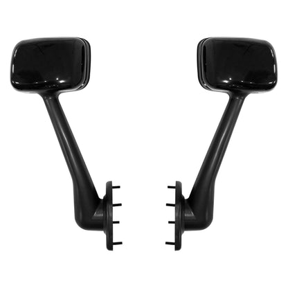 Compatible With Freightliner Cascadia 2008-2016 Black Hood Mirrors
