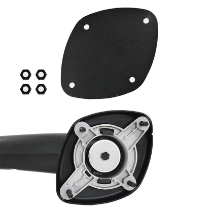 Compatible With Freightliner Cascadia 2008-2016 Black Hood Mirrors