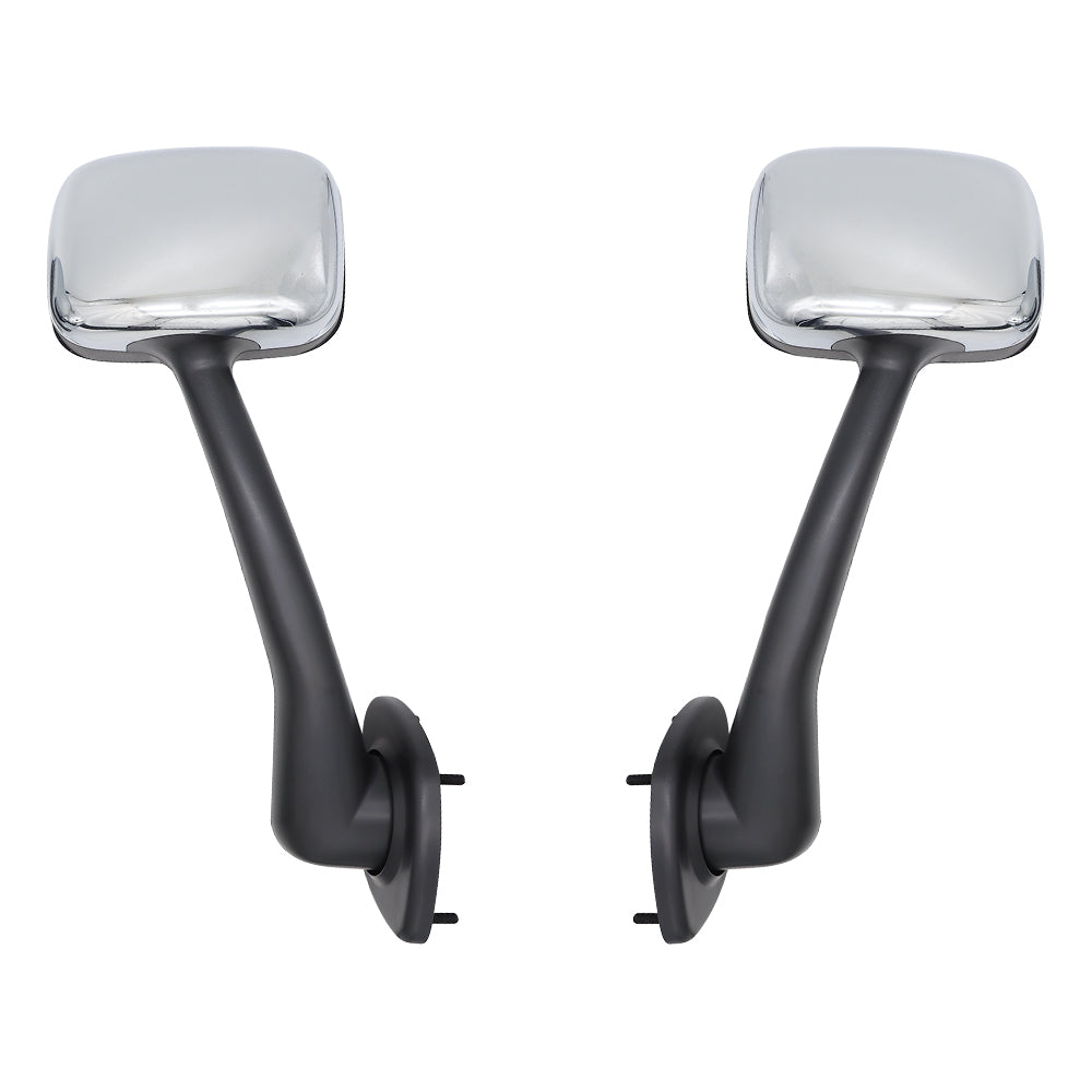 Fit for Freightliner Cascadia 2008-2016 Chrome Hood Mirrors