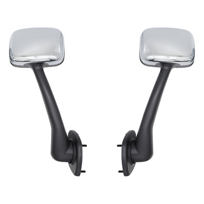 Fit for Freightliner Cascadia 2008-2016 Chrome Hood Mirrors