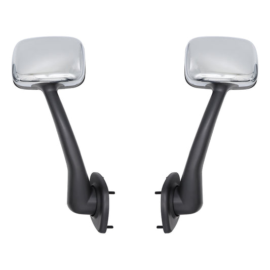 Fit for Freightliner Cascadia 2008-2016 Chrome Hood Mirrors