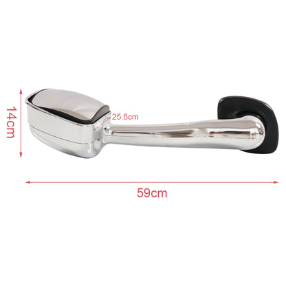 Compatible With Freightliner Cascadia 2008-2016 Complete Chrome Hood Mirrors