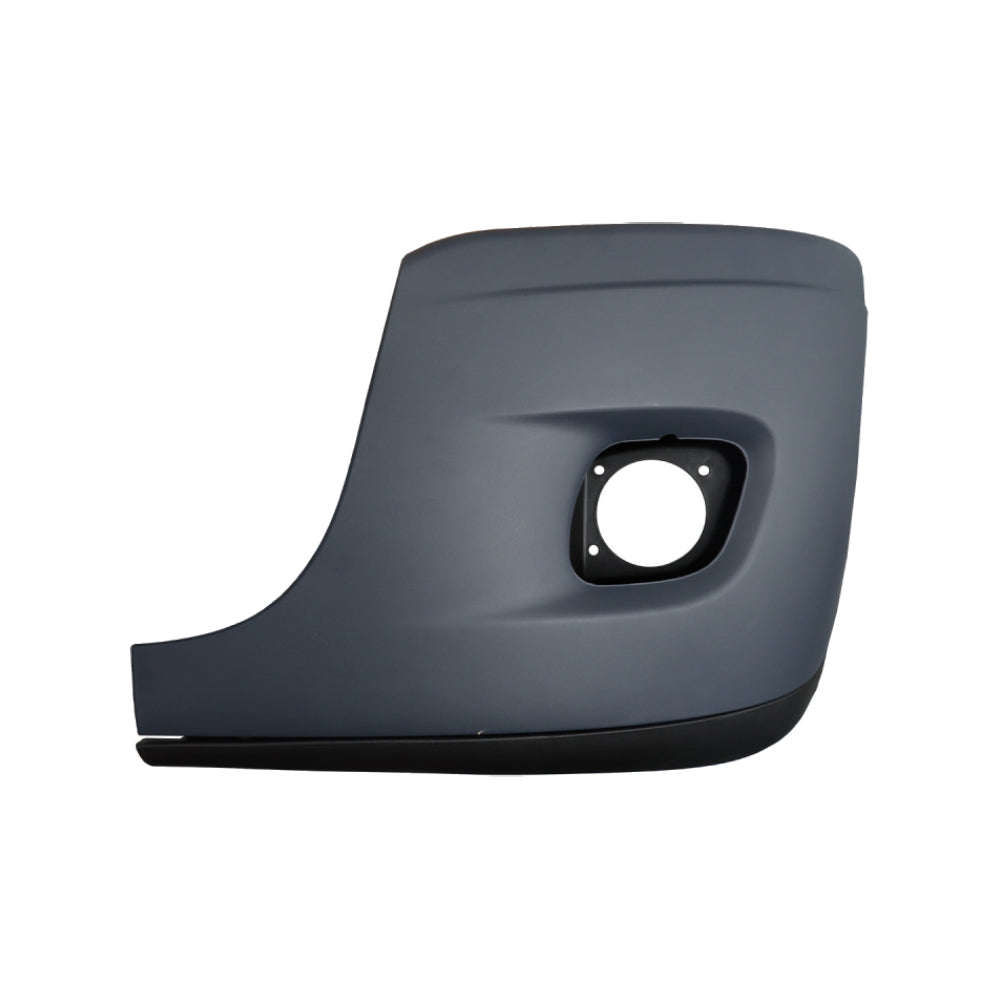 Bumper End Cover With Fog Light Hole Compatible With Freightliner Cascadia 2008-2017 Driver Side