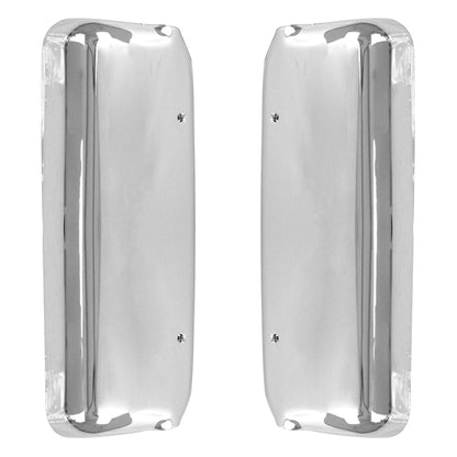 Compatible With Freightliner Columbia 2005-2017 Chrome Door Mirror Covers