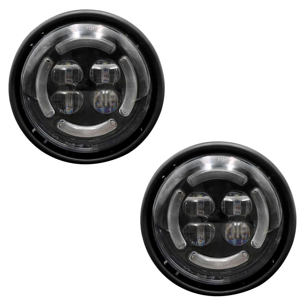 LED Fog Lights Fit For Freightliner Columbia 2000-2015 Driver and Passenger Side