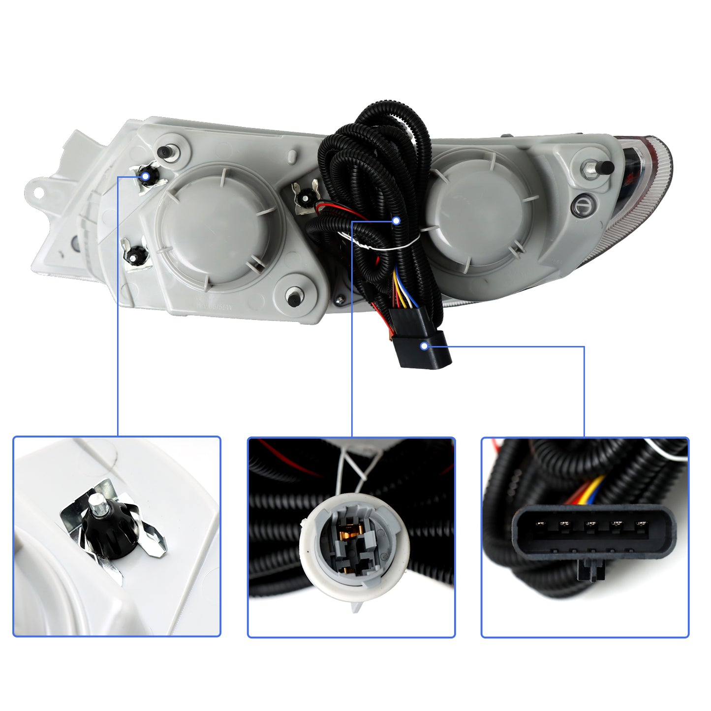 Compatible With International Durastar 2002-2018 LED Headlight Assembly