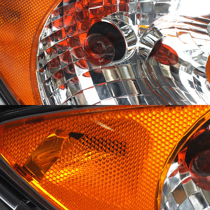 Fit for International ProStar Black Headlights Assembly 2008-2016