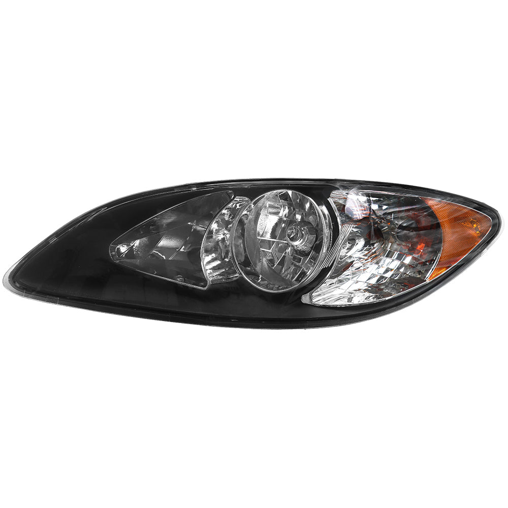 Fit for International ProStar Black Headlights Assembly 2008-2016