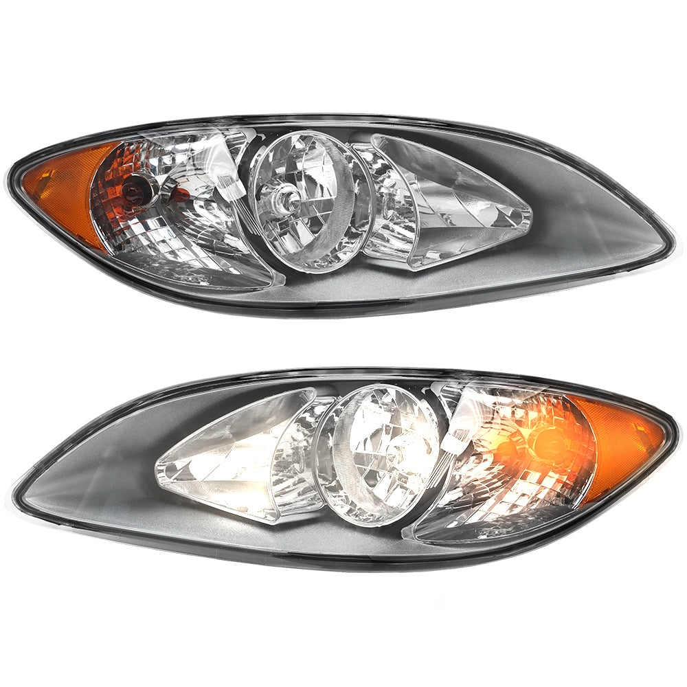 Compatible With International ProStar Chrome Headlights Assembly 2008-2016