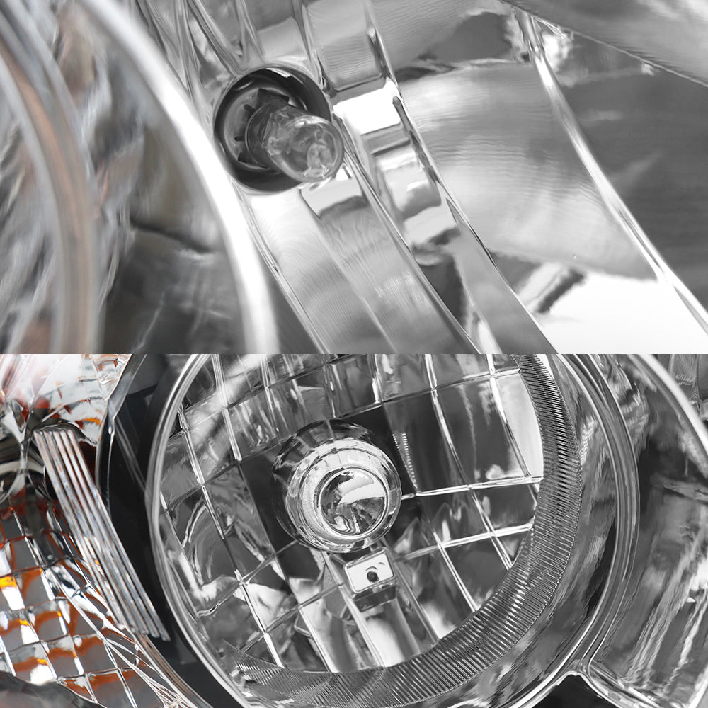 Compatible With International ProStar Chrome Headlights Assembly 2008-2016